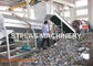 Economic PET Recycling Machine , High Capacity Hot PET Bottle Flakes Washing Line